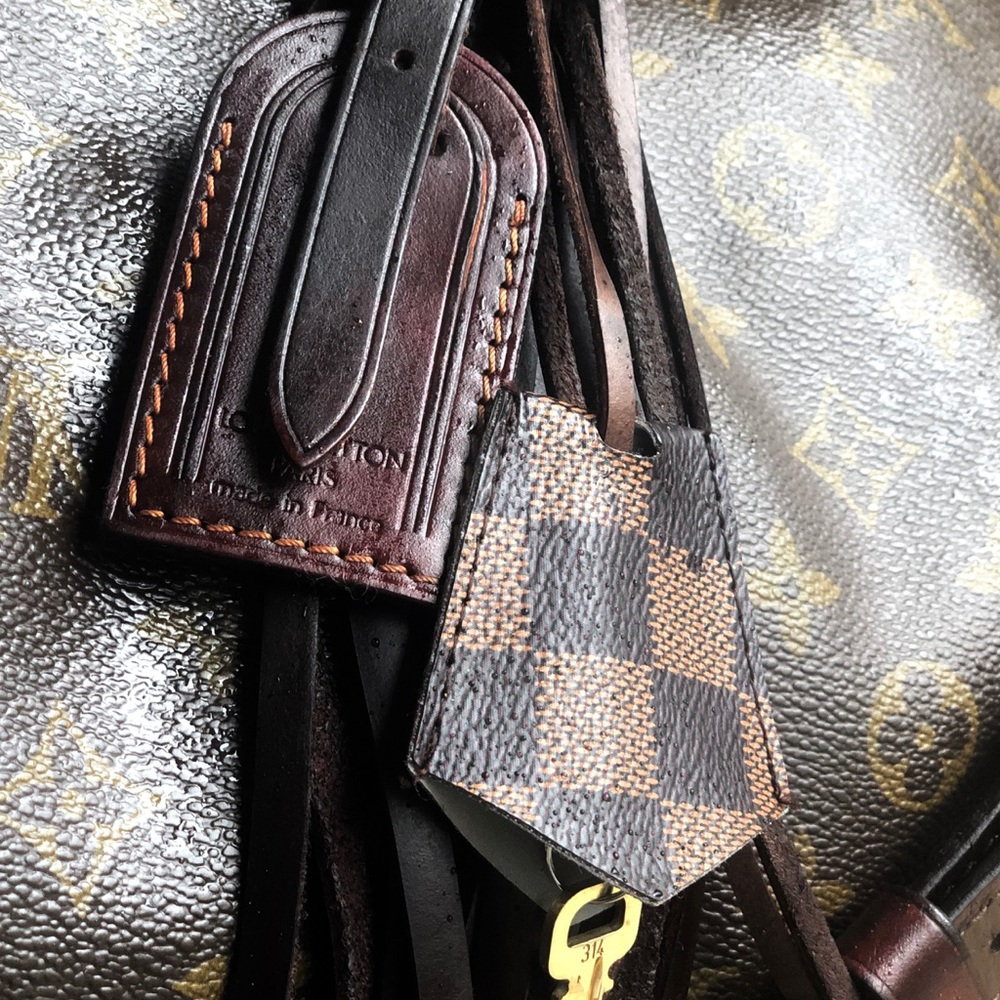 Auth Louis Vuitton Keepall 55 Bandouliere Fringe - Picture 5 of 8